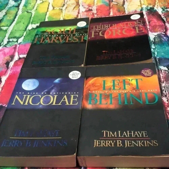 Tim LaHaye Jerry B.Jenkins 4 book lot - Picture 1 of 7